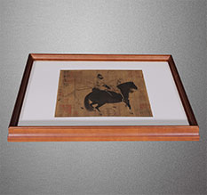 山东书画装裱配框服务案例